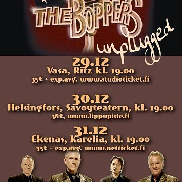 Nyår med The Boppers i Finland