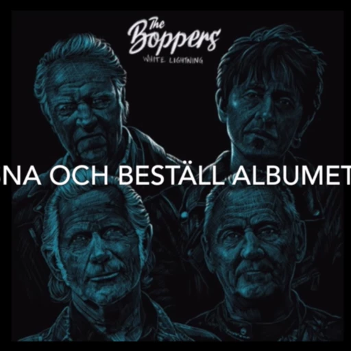 The Boppers - White Lightning – Vinyl och CD release 1 Juli!